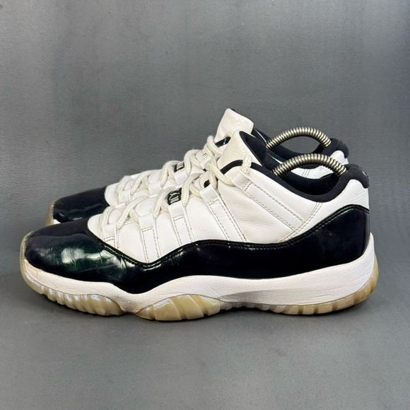 Nike Air Jordan 11 Retro Low Iridescent Emerald sneaker shoes men’s size 8.5 - Picture 4 of 9